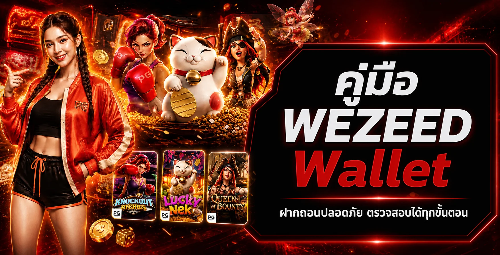 ภาพคู่มือ WEZEED Wallet ฝากถอนปลอดภัย